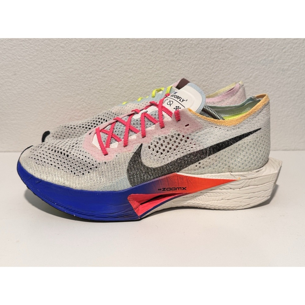 Nike Mens ZoomX Vaporfly Next% 3 FK Running Shoe Size 14 Active Gym Sneaker